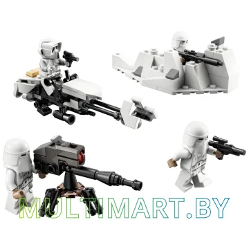 Конструктор LEGO Star Wars 75320 Боевой набор снежных пехотинцев картинка 3